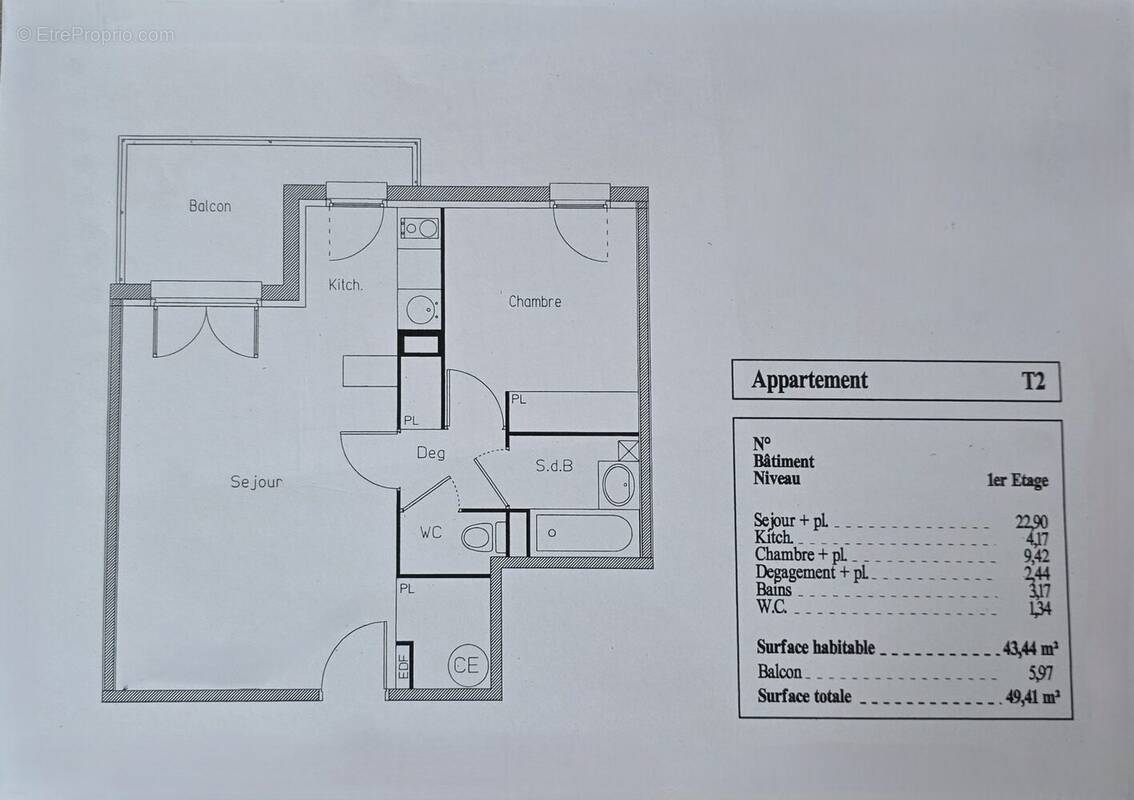 Appartement à AUCAMVILLE