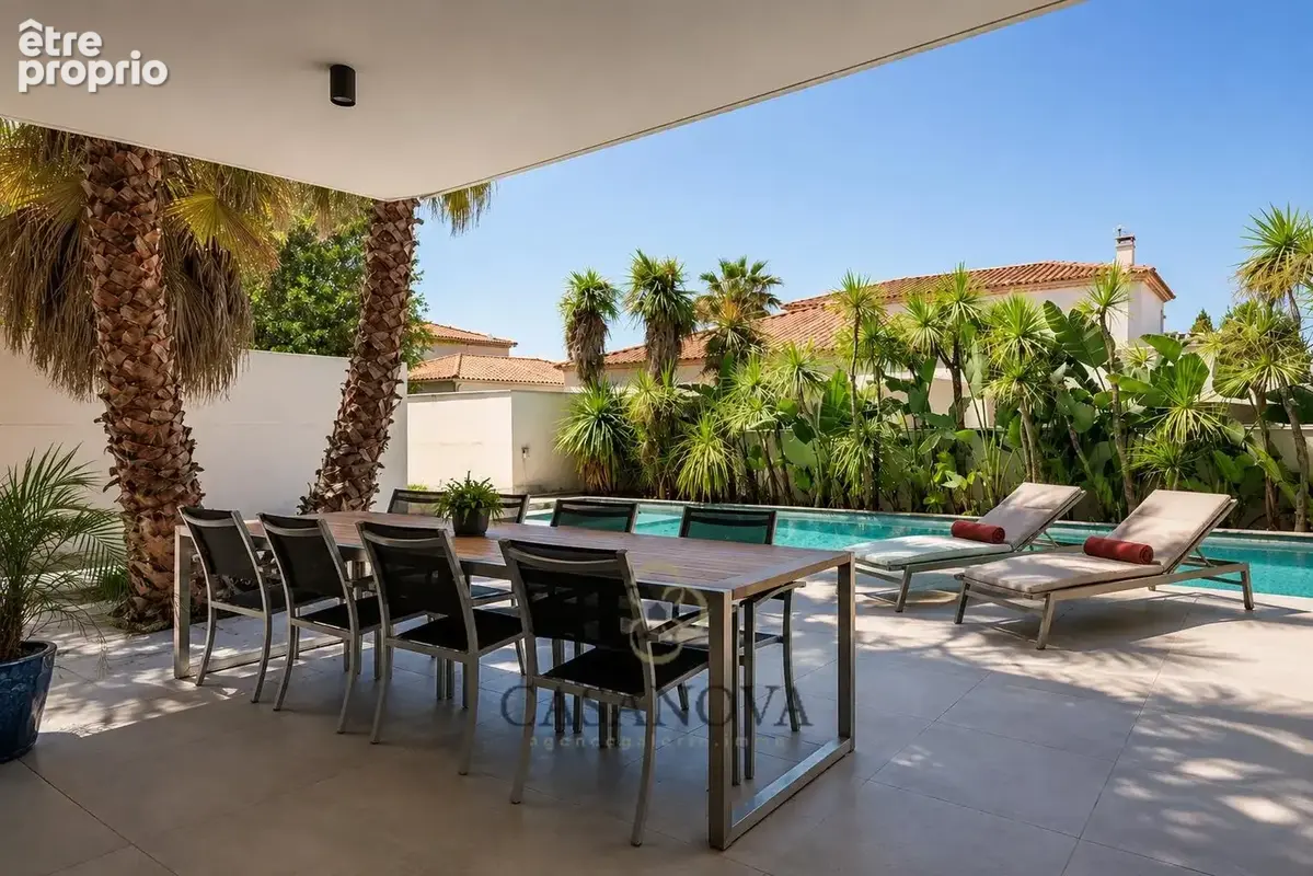 Maison contemporaine de 170 m² avec deux suites de plain-pied, piscine et jardin à Lattes-Boirargues - photo 4