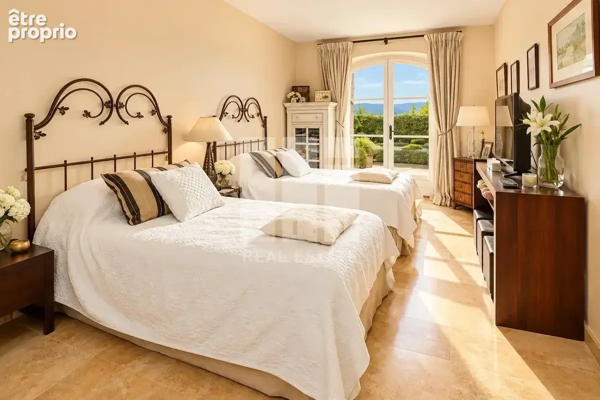 Mougins : village a pied - au calme - magnifique villa provençale 5 ch - photo 18