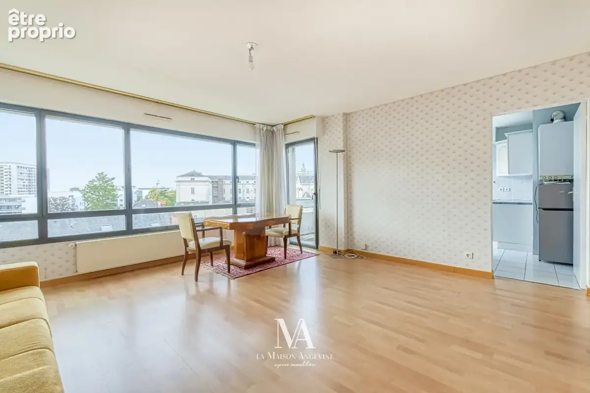Angers   superbe t3 de 73 m2 avec vue exceptionnelle et grand garage - photo 2