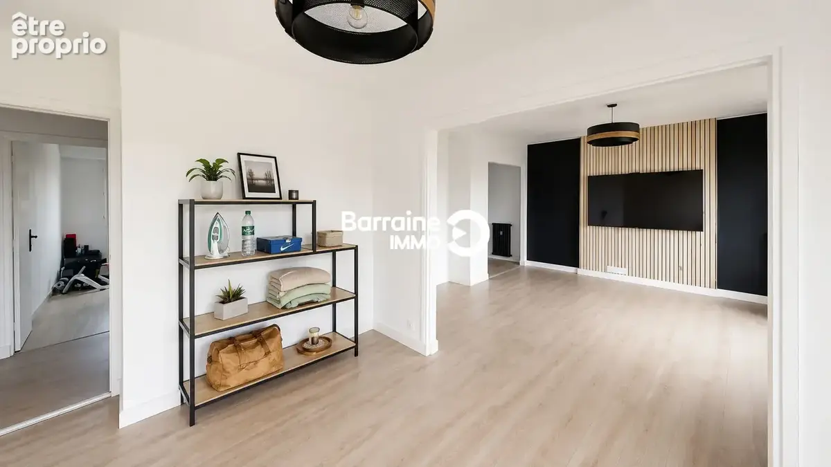 Lorient le rouho - appartement t5 de 95m² en dernier etage avec balcon et garage - photo 11
