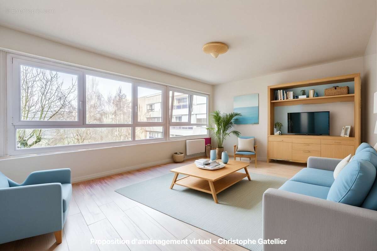LES COUDRAYS - Appartement 3 pièces lumineux – 2ème étage avec ascenseur – Vue parc – Résidence sécurisée – Élancourt - photo 4