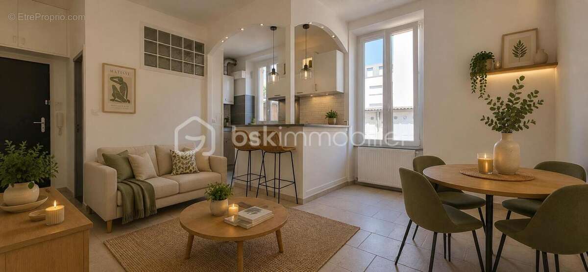 appartement F3 rénové - photo 2