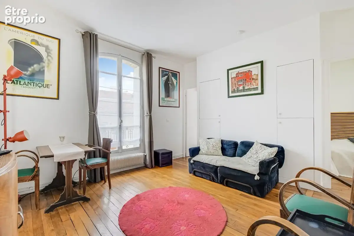 Appartement Paris 3 pièce(s) 43.34 m2 - photo 1