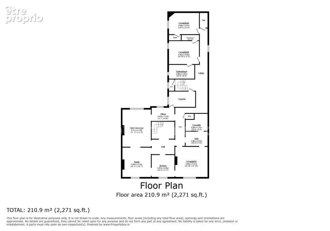 Saint-mandé sud –187m²–4 chambres–réception 50 m²–vue sur jardins - photo 16