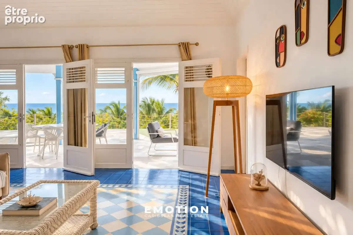 Villa vue mer et accès plage 3 ch à St François ( Guadeloupe) - photo 3