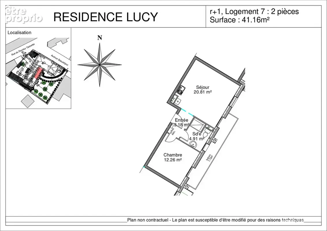 Crépy En Valois -  APPT F2-  Programme Neuf en VEFA - photo 2