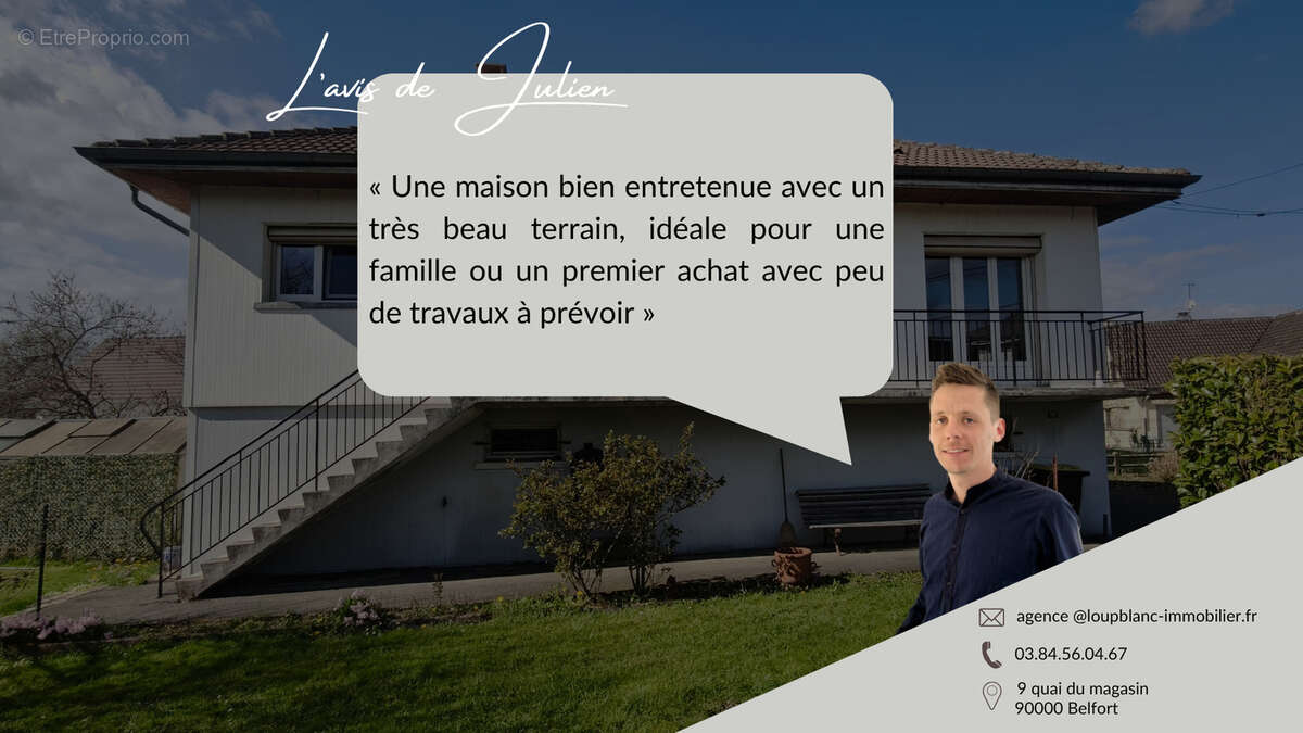 Maison à GRAND-CHARMONT