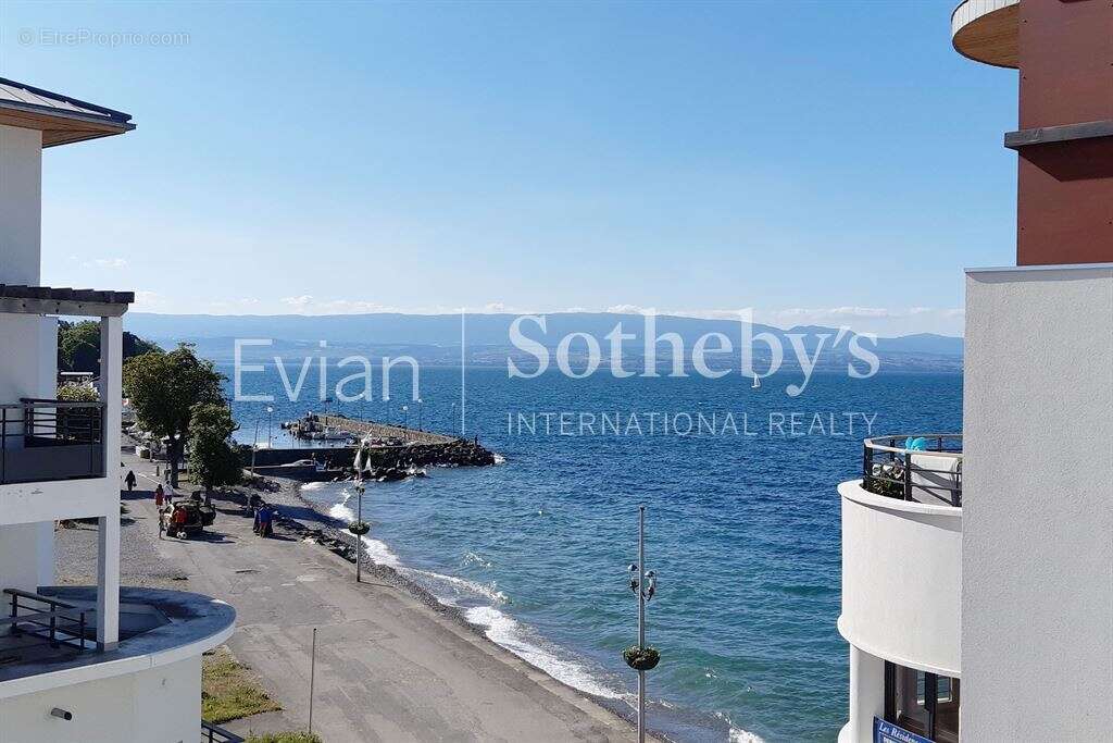 Appartement t3 pieds dans l'eau amphion - photo 2