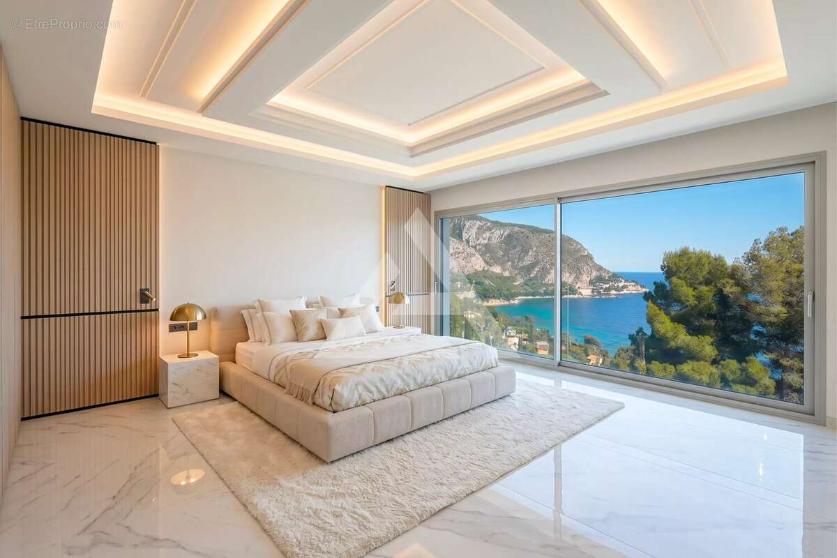 Èze bord de mer - villa contemporaine - vue mer panoramique - photo 6