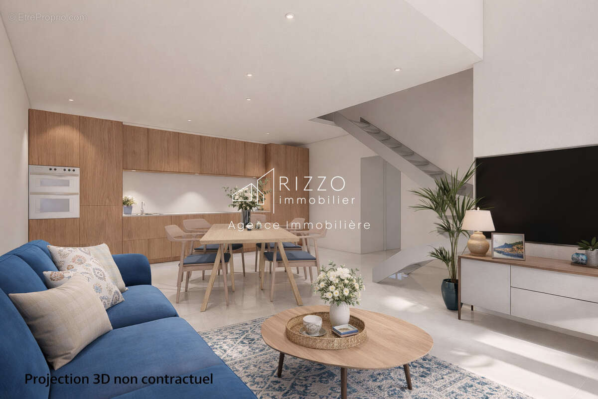 CHEVRY, Attique en duplex, T5 de 123m2 dans grange rénovée - photo 3