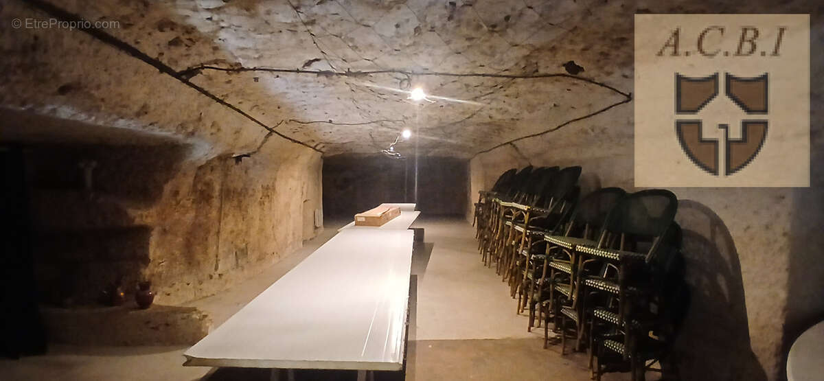 Cave troglodyte aménagée pour réceptions ( 70 personnes ) avec habitation indépendante - photo 3