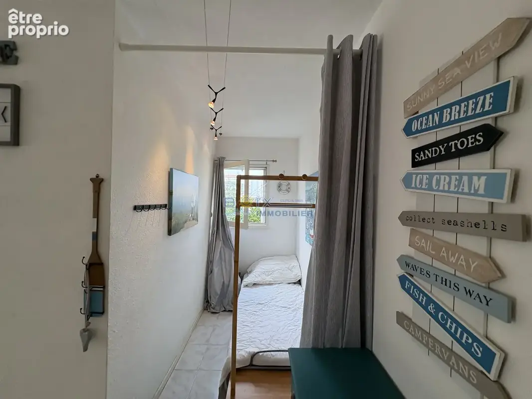 Appartement T2   cabine  SH 30 M2  loggia - photo 6