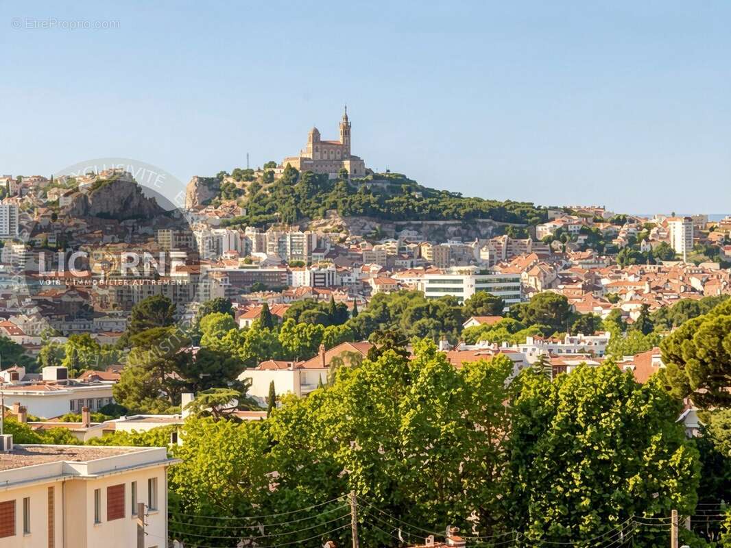Vue côté nuit - Appartement à MARSEILLE-12E