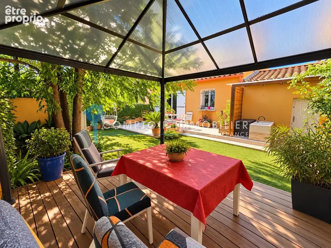 Dépt Hérault (34) - Gignac - À vendre - Maison T4 d'environ 90m2 sur parcelle de 220m2, climatisation, proche - photo 4