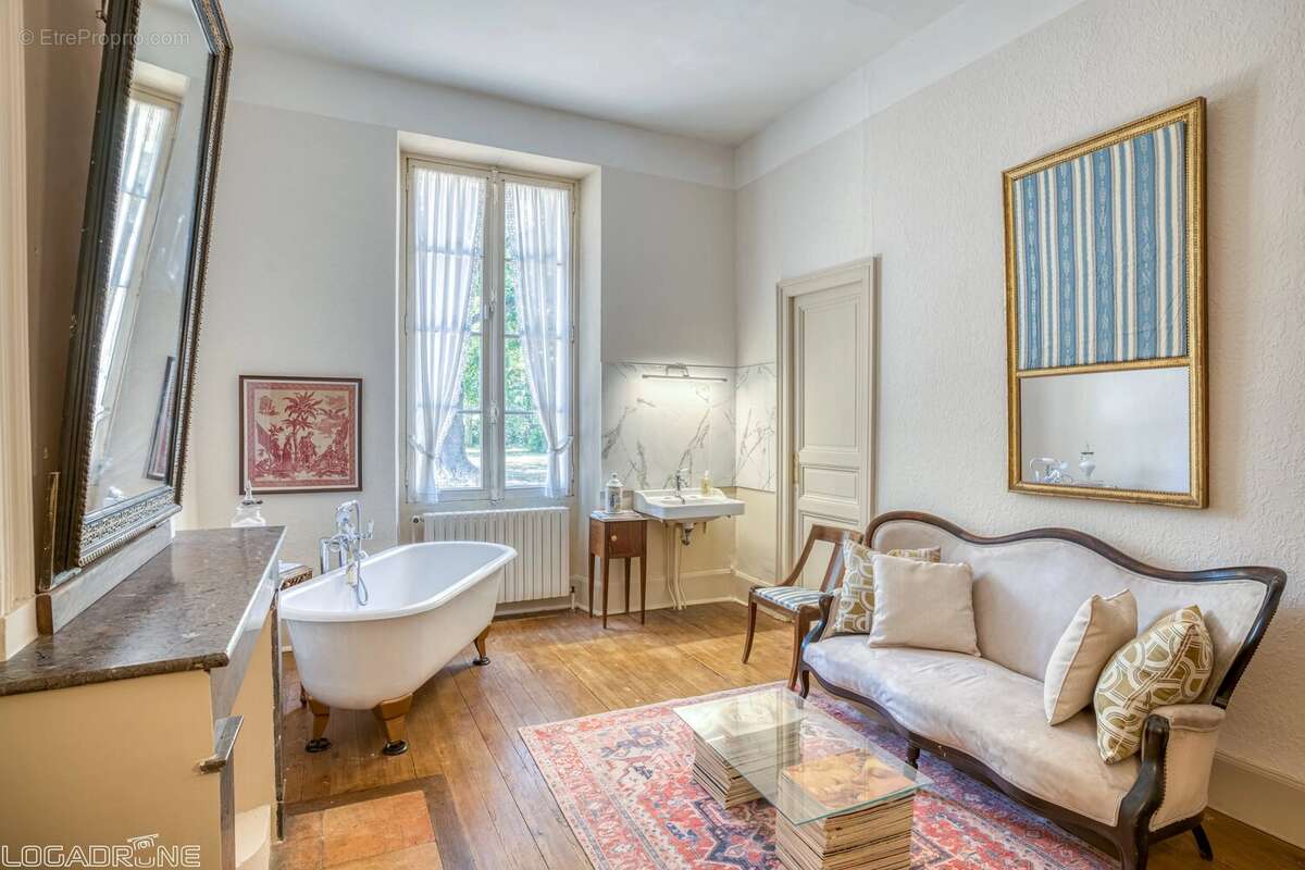 Maison de Maître historique avec Maison d'Amis, Granges et Piscine - photo 4