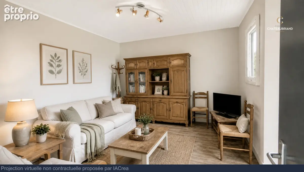 A VENDRE  Longère  en pierres  de 74 m² avec 2ème maison à rénover - CHERRUEIX (35120) - photo 7