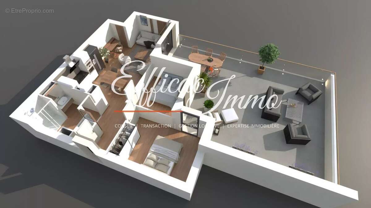 T3 neuf avec terrasse et parking - photo 2