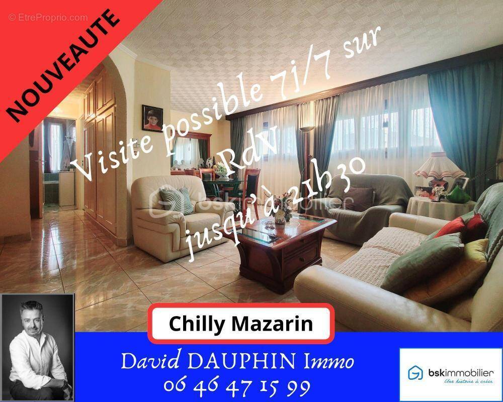 Appartement à CHILLY-MAZARIN