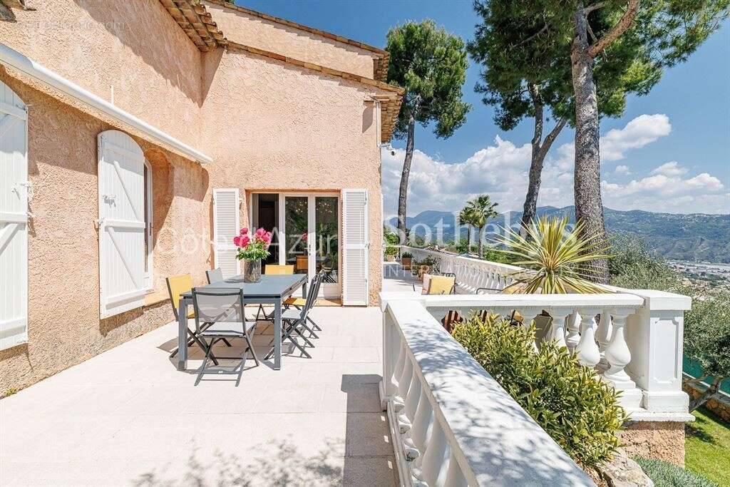 Gattières villa provençale avec vue panoramique, piscine et oliveraie proche Nice - photo 8