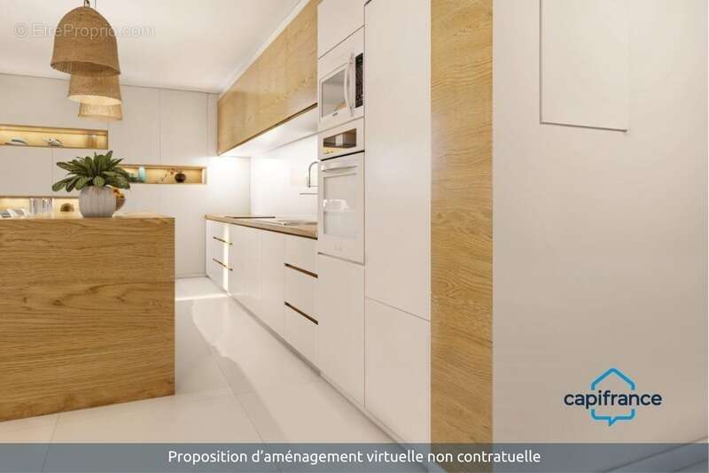 Frontignan - Appartement T4 avec terrasse, garage et parking - photo 6