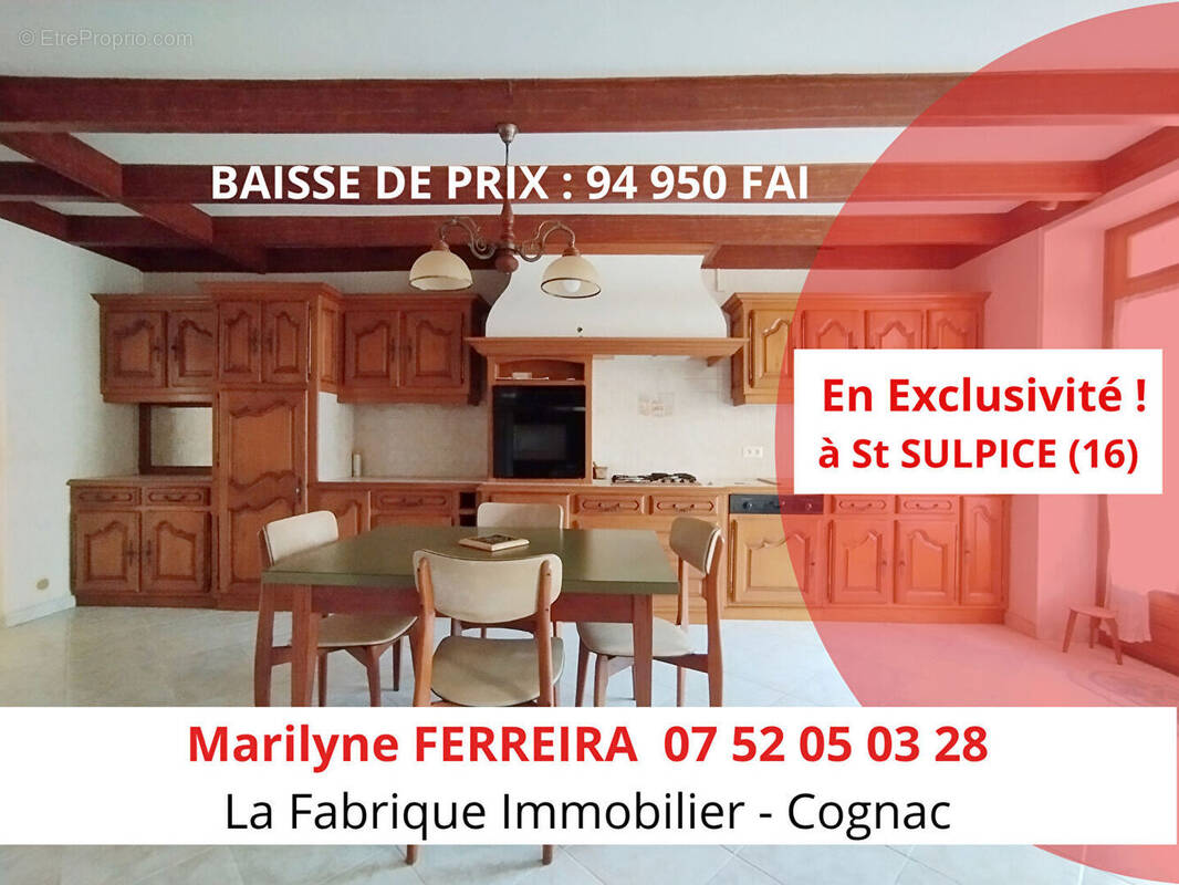 Maison à SAINT-SULPICE-DE-COGNAC