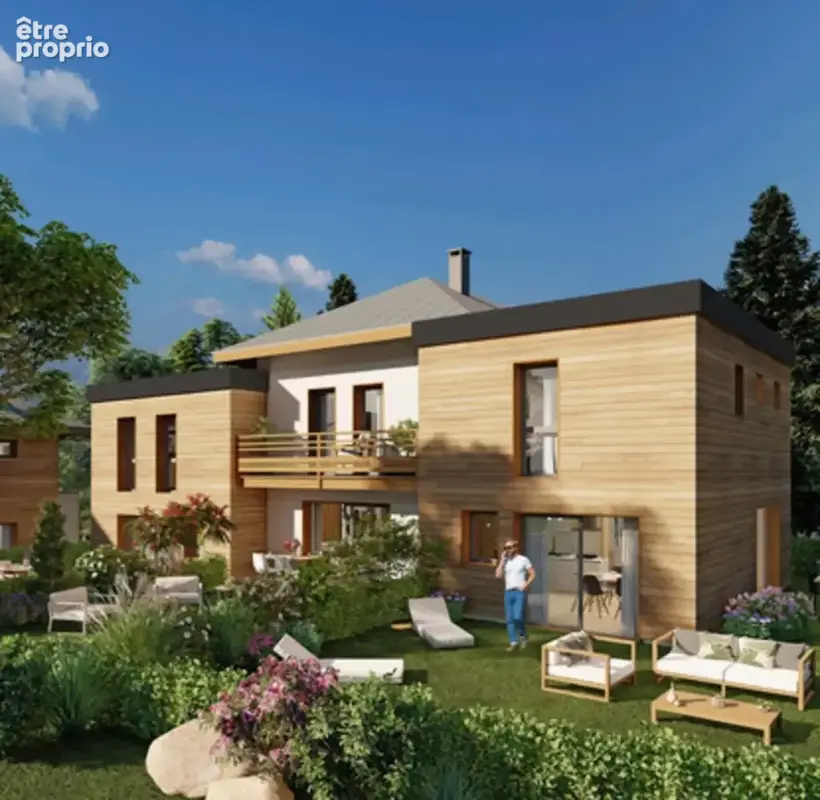 Appartement à vendre T3 /T4 ( 2 chambres et 1 coin nuit) en duplex atypique avec terrasse Vue Lac et Montagnes sur Savines Le La - photo 6