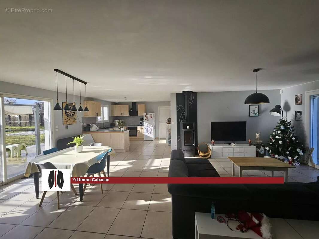 Maison à CABANAC-ET-VILLAGRAINS