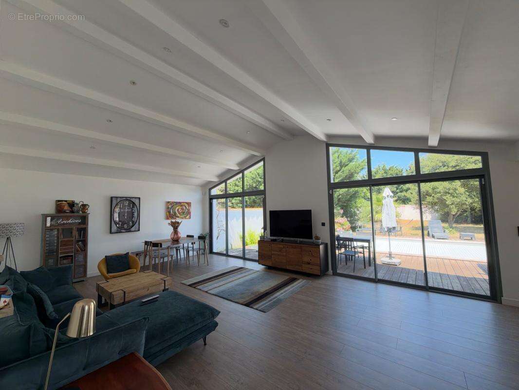 Villa d’architecte de plain-pied – la couarde-sur-mer (plage à pied) - photo 36
