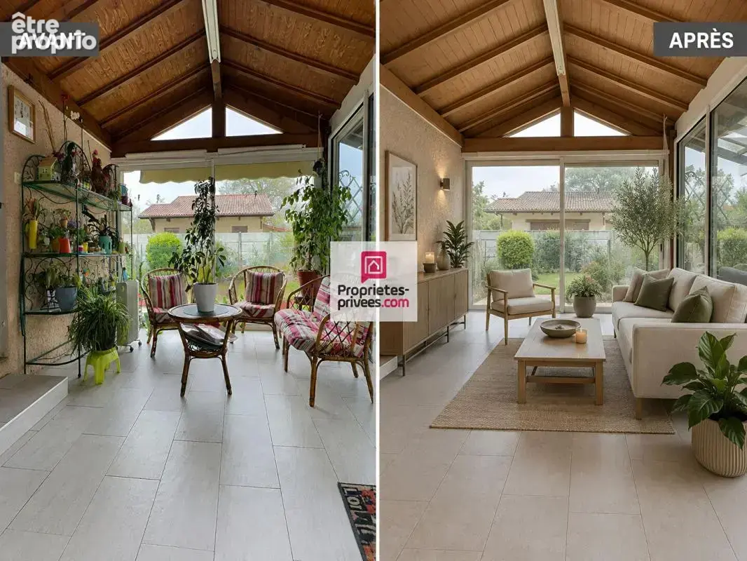 Dept 33 - La Teste De Buch- Maison 5 pièce(s) 79 m2 avec terrasse, son jardin de 745m² et un garage indépendant, une véranda de  - photo 4