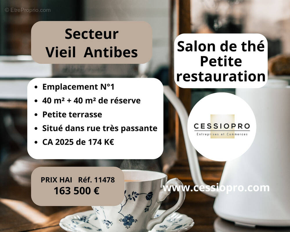 Commerce à ANTIBES