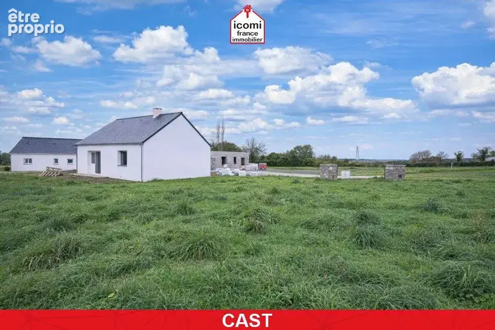 Finistere - cast (29150) - a vendre - terrain constructible - viabilise - 394 m2 - au bourg de cast- belle opportunite - photo 5