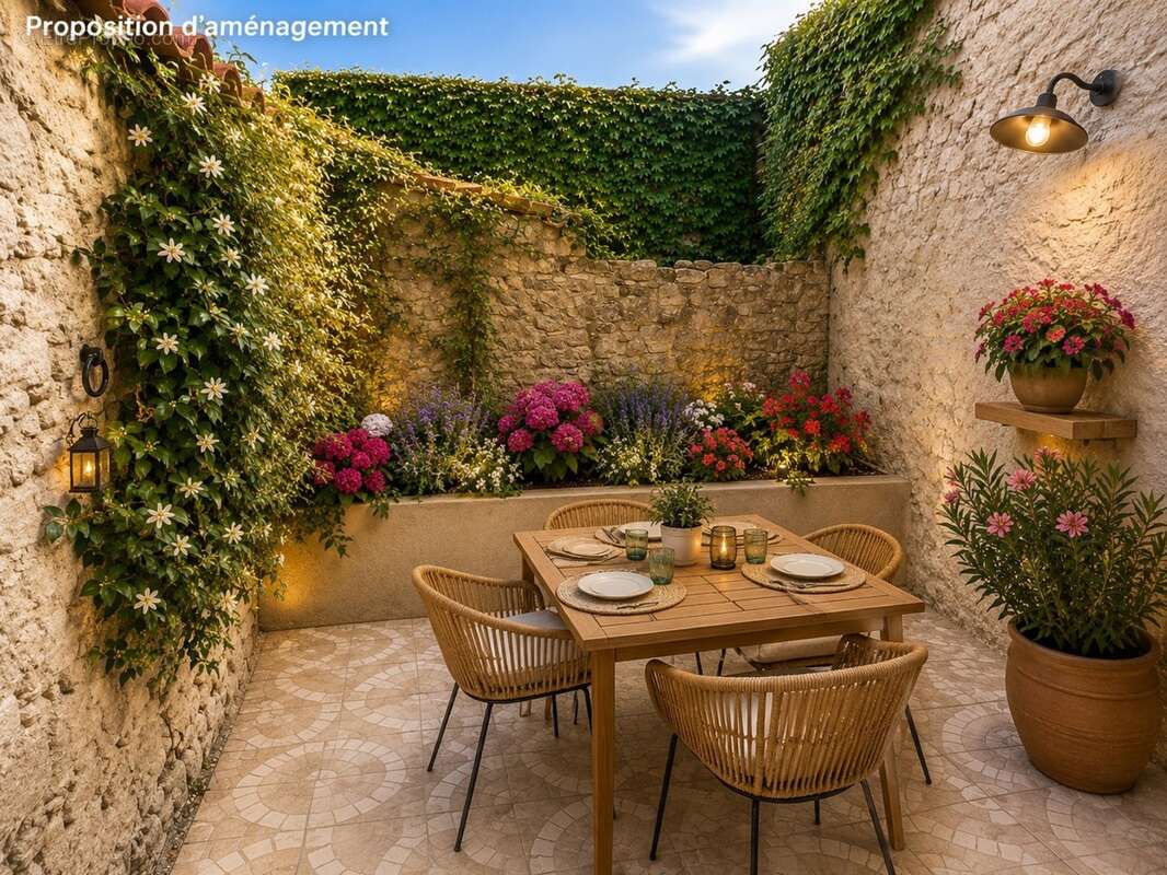 Saint-Chinian – Maison de village de 95 m², 4 chambres et cour sans vis-à-vis - photo 4