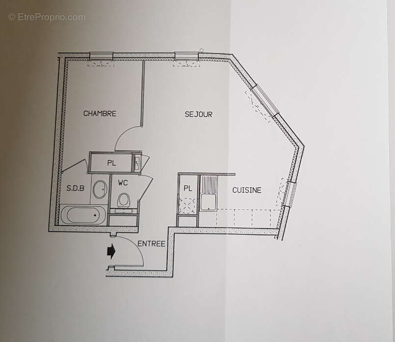 Appartement Dijon Victor Hugo 2 pièce(s) 40.2 m2 - photo 9