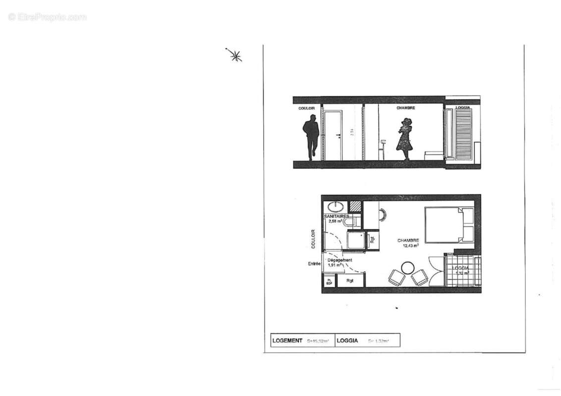 Appartement à BELGODERE