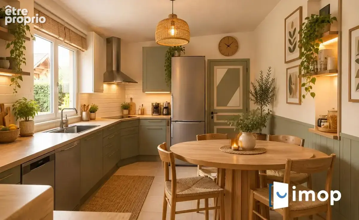 Maison avec extérieur au calme - photo 5