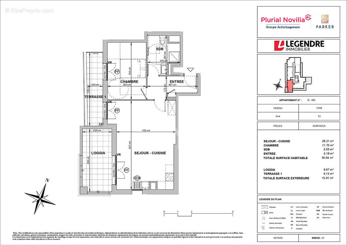 Appartement à CHESSY
