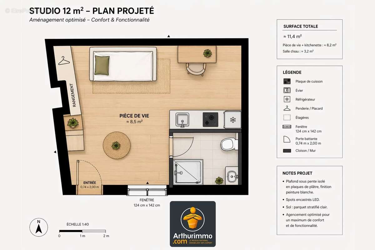 Appartement à LYON-7E