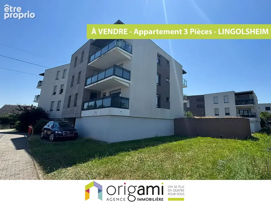 Appartement 3P de 65m² avec Terrasse et garage - Lingolsheim - photo 1