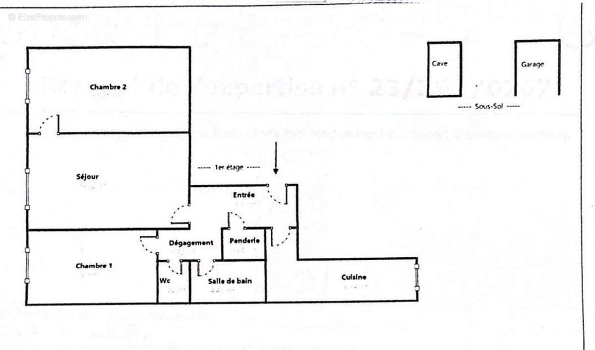 Appartement à PARIS-20E