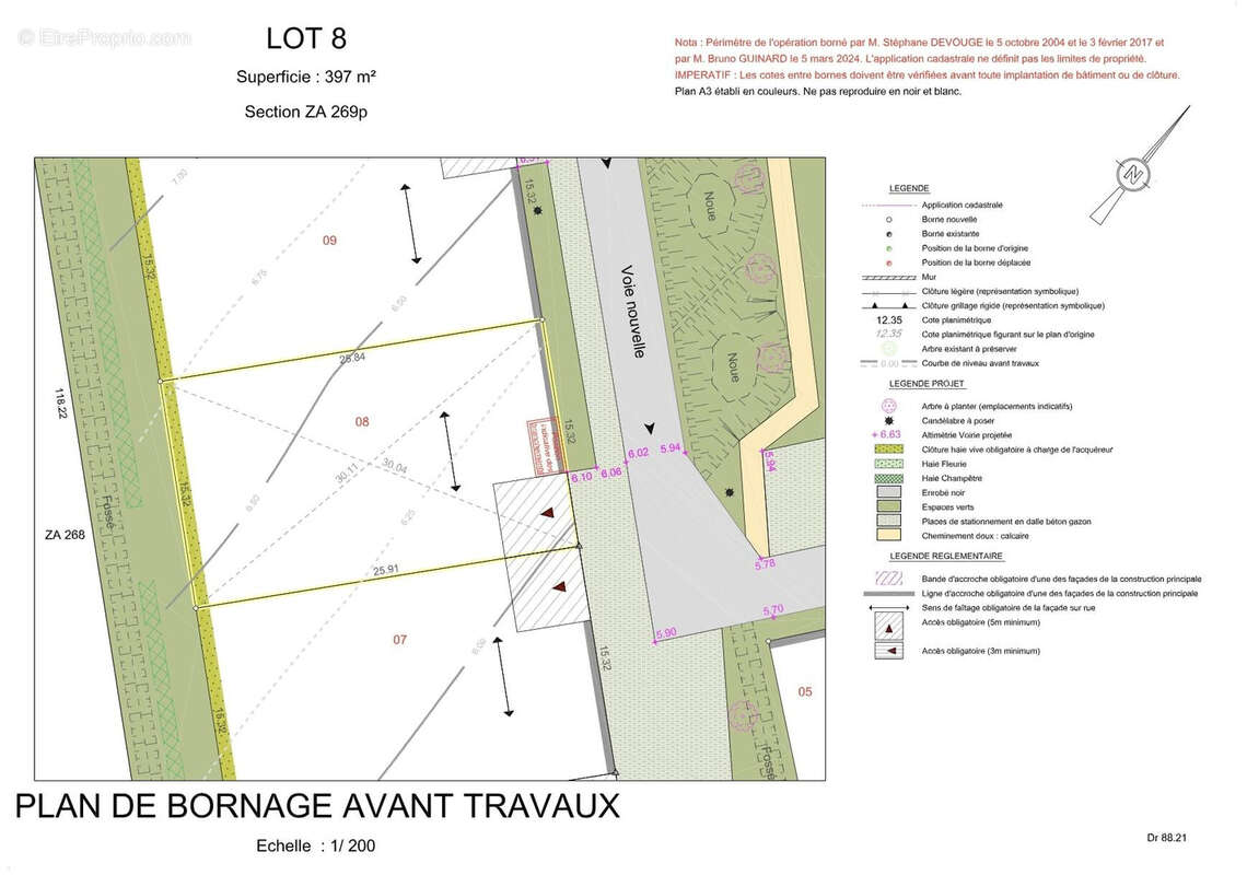 Terrain de 397 m2 viabilisé lot 8 - photo 2