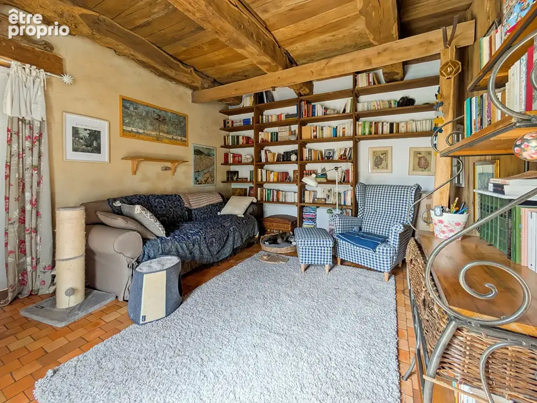 Maison en pierre  avec dépendances - 317 m² - 4 chambres - 8 pièces - Noyal sous Bazouges (35560) - photo 6