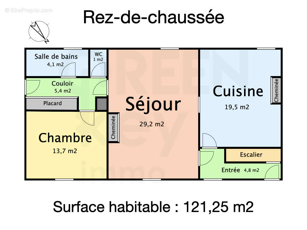 MERRY LA VALLÉE (89110) - Maison 4 pièces 121,25 m2 - 1591 m2 de terrain - photo 2
