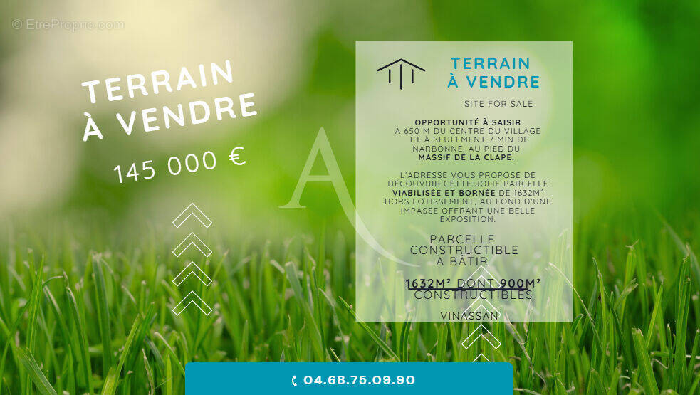 Terrain à VINASSAN