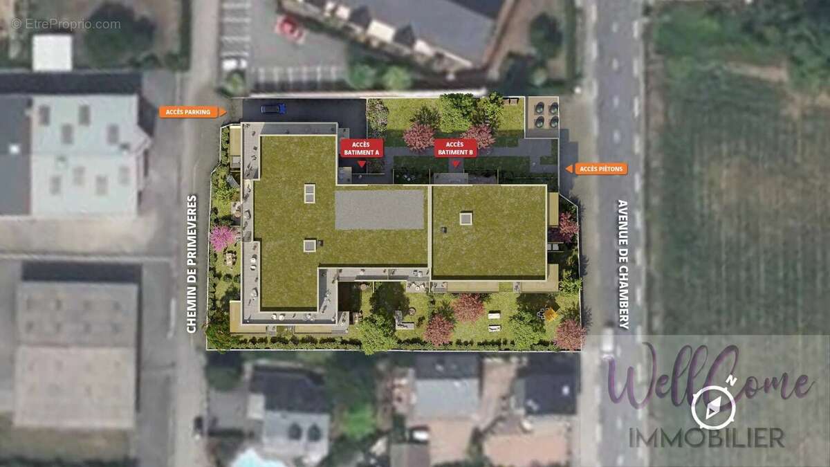 Appartement à CHALLES-LES-EAUX