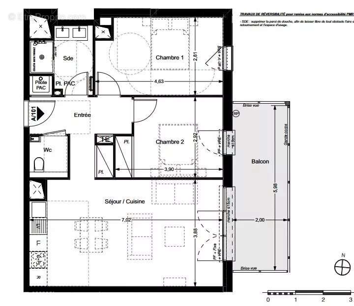 Appartement à LA TESTE-DE-BUCH