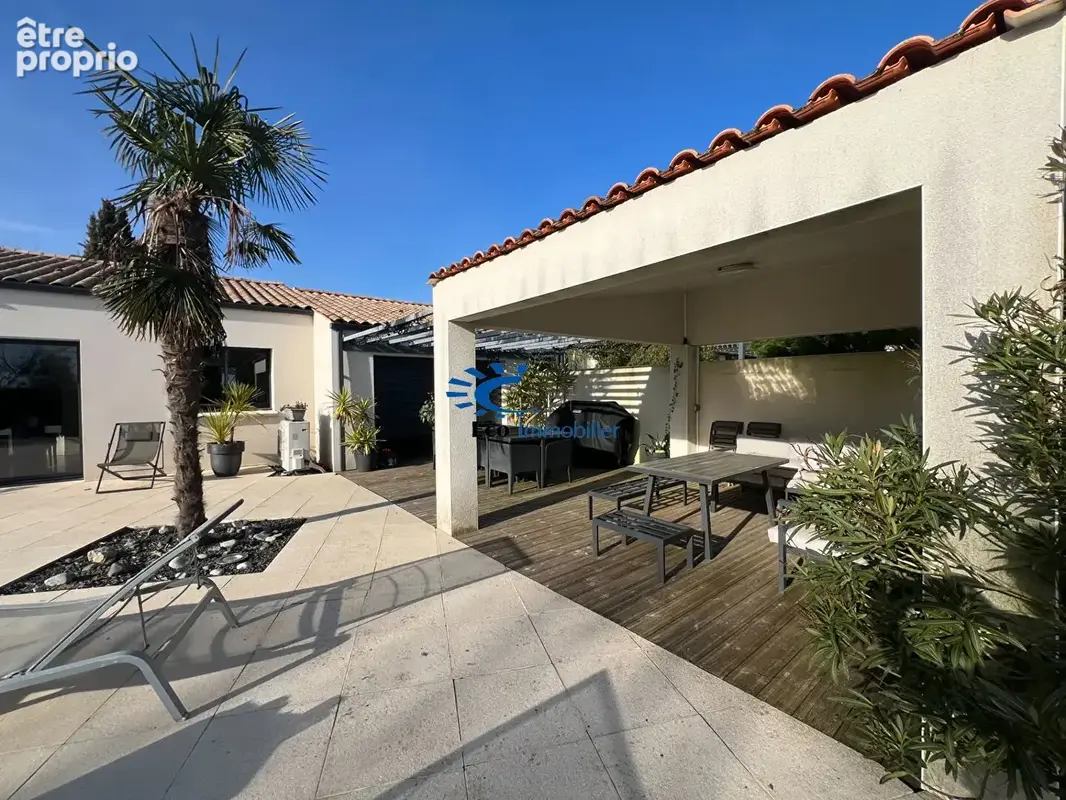La jarrie maison contemporaine plain pied 3 chambres piscine garage - photo 3
