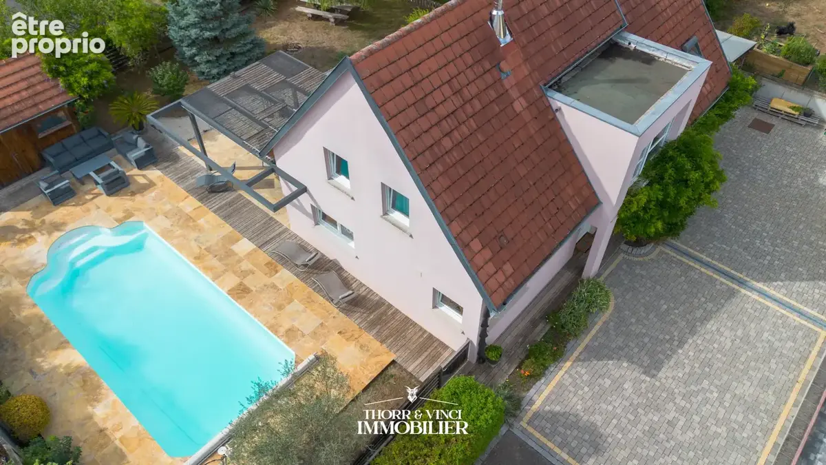 Maison d’architecte 6 pièces   Piscine   130 m2   Terrain 784 m2   Châtenois - photo 30
