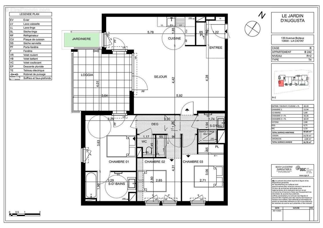 Appartement à LA CIOTAT