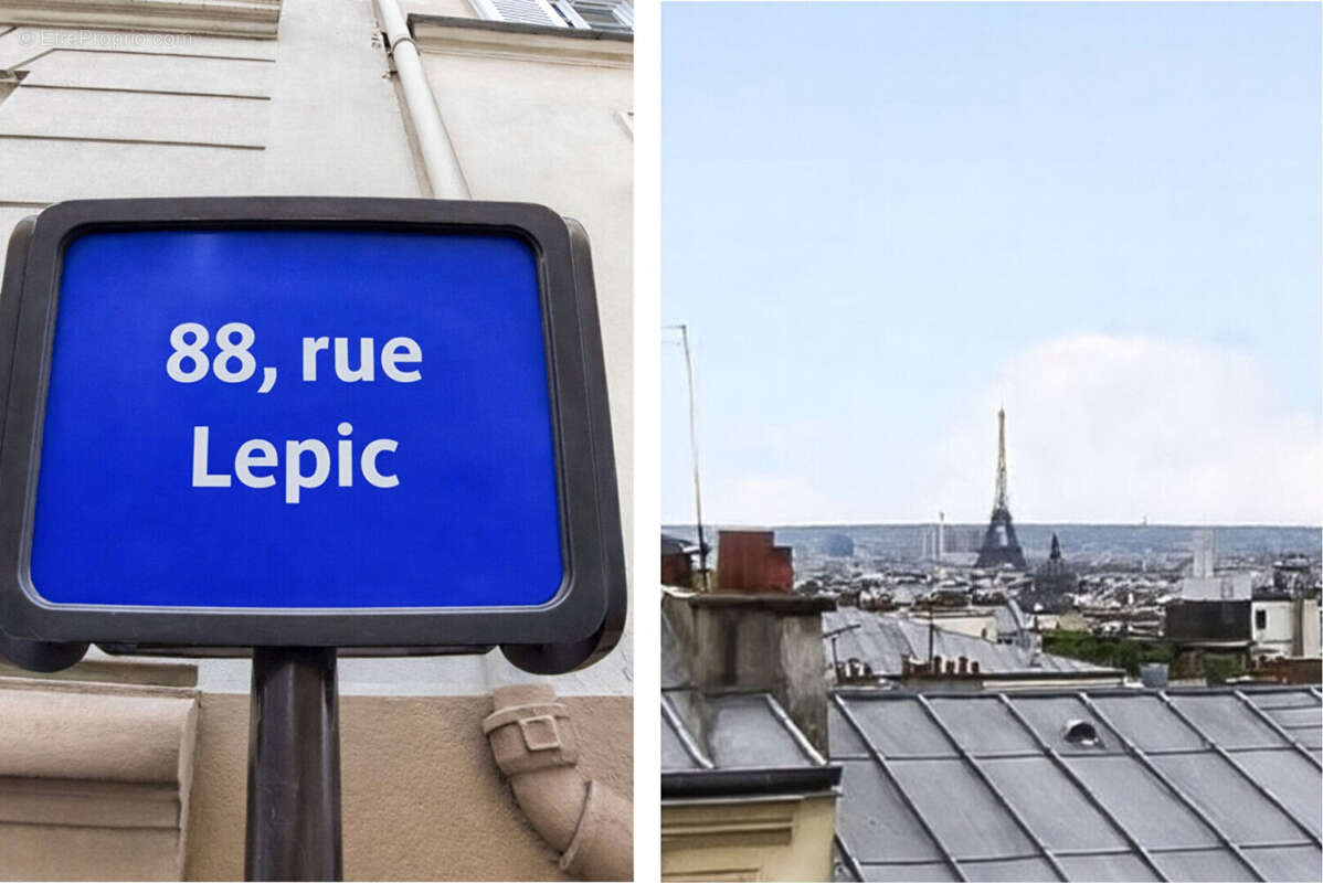 Appartement à PARIS-18E